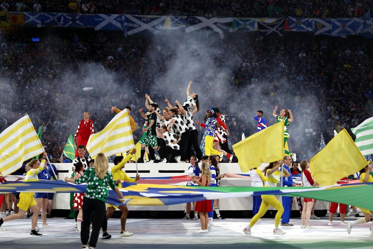 La ceremonia de inauguración de la Eurocopa 2024, en imágenes. La ceremonia de inauguración de la Eurocopa 2024, en imágenes.