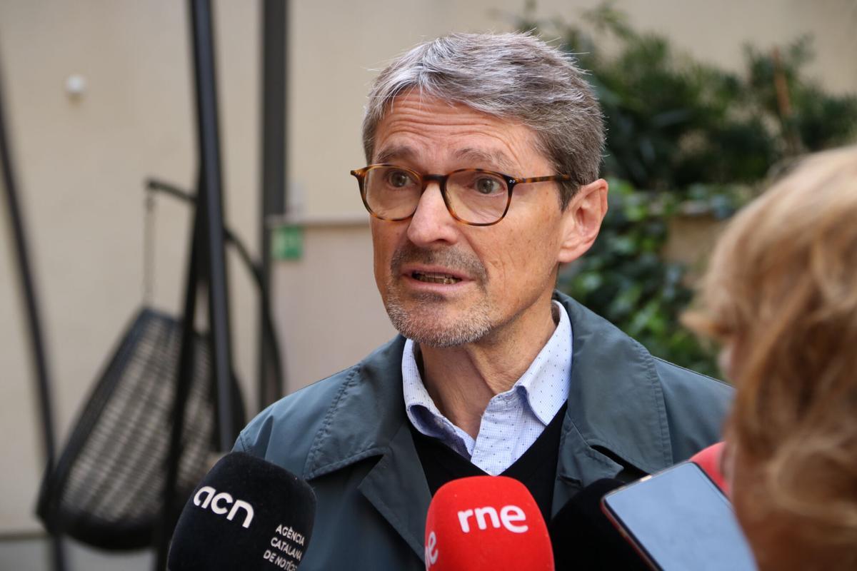 El presidente de la Taula del Tercer Sector, Xavier Trabado.