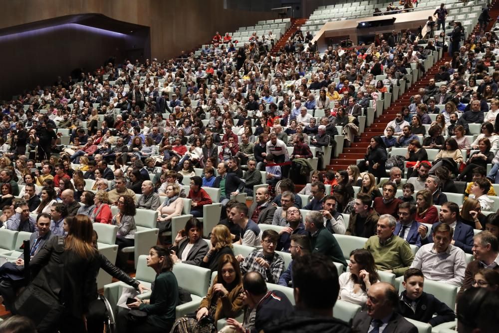 Así fue el paso de Nadal por el Auditorio Mar de Vigo