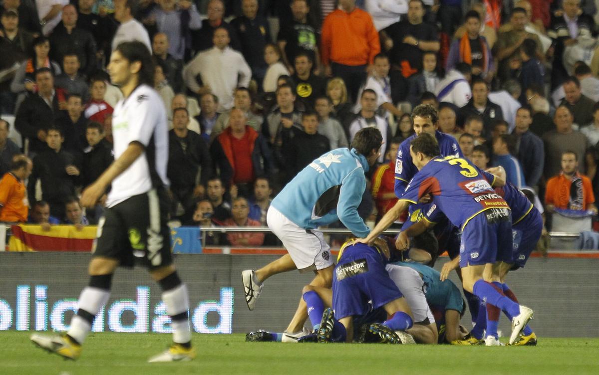 PARTIDO FUTBOL VALENCIA CF VS LEVANTE UD 15/05/11 2011 IGNACIO HERNANDEZ. Fútbol. partidos derbi. equipos. VCF. Levante UD