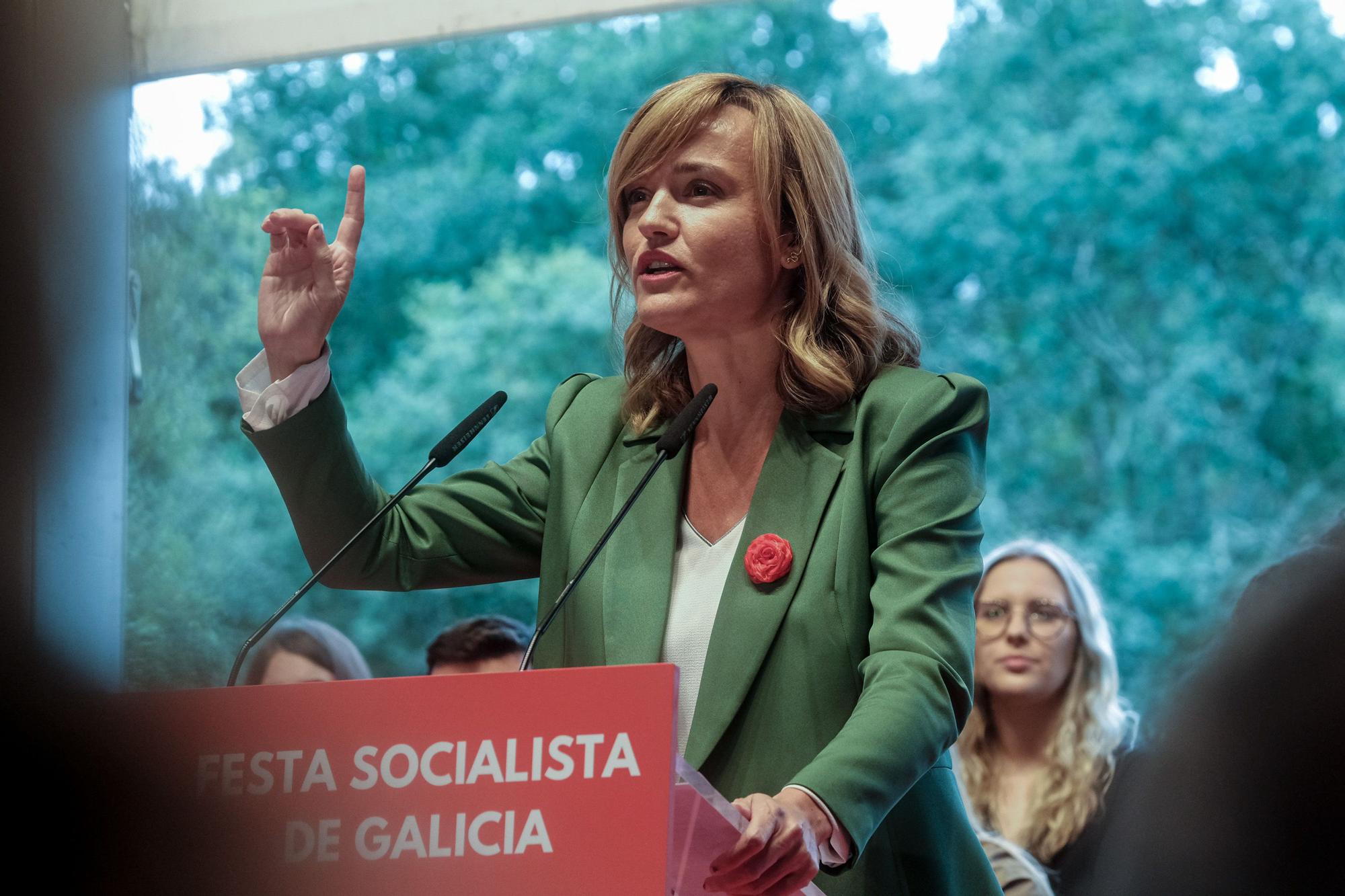 Fiesta de los socialistas gallegos en Siguieiro