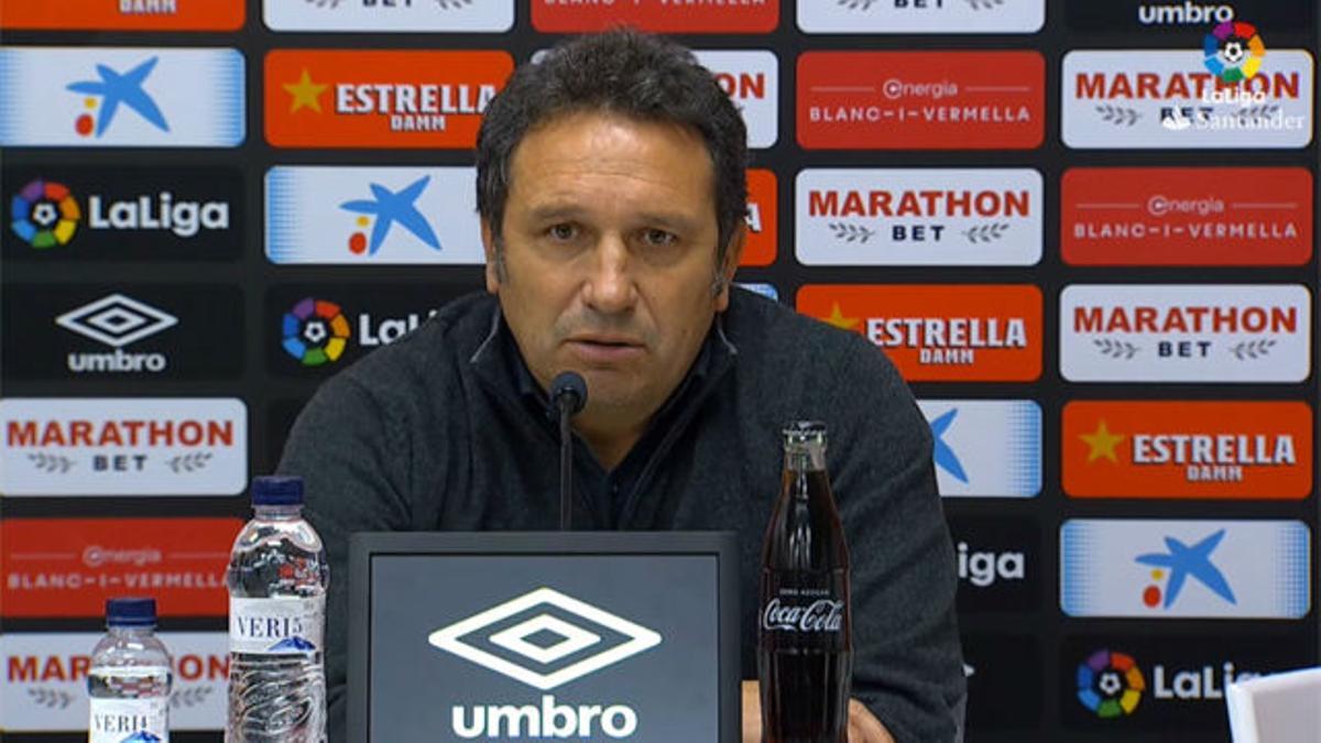 Eusebio: "Satisfecho con el punto"