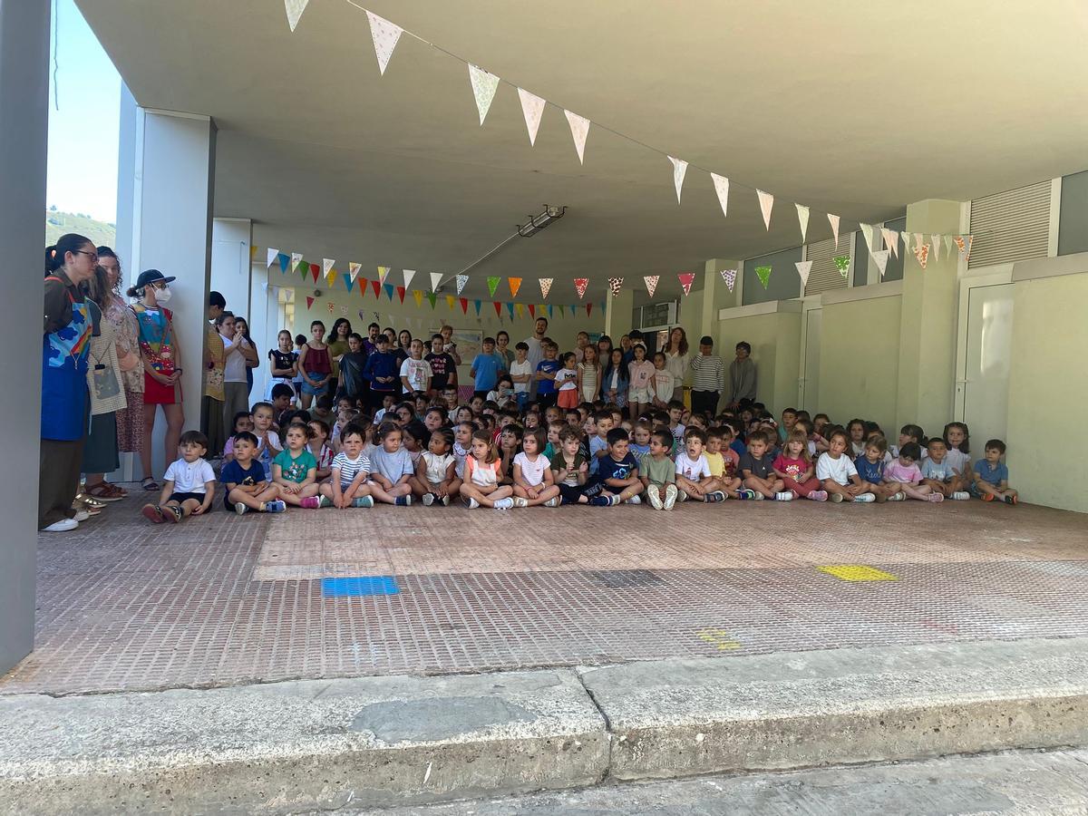 En imágenes: el colegio Obanca cierra el curso con su tradicional romería