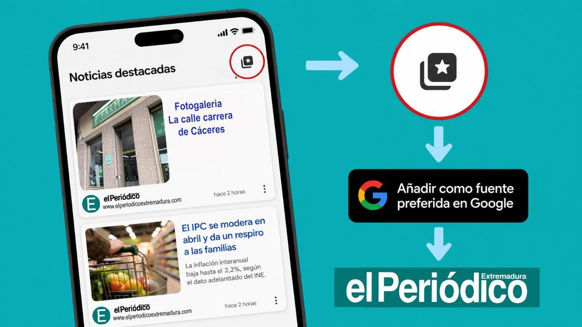 Noticias destacadas de el Periódico Extremadura en Google.