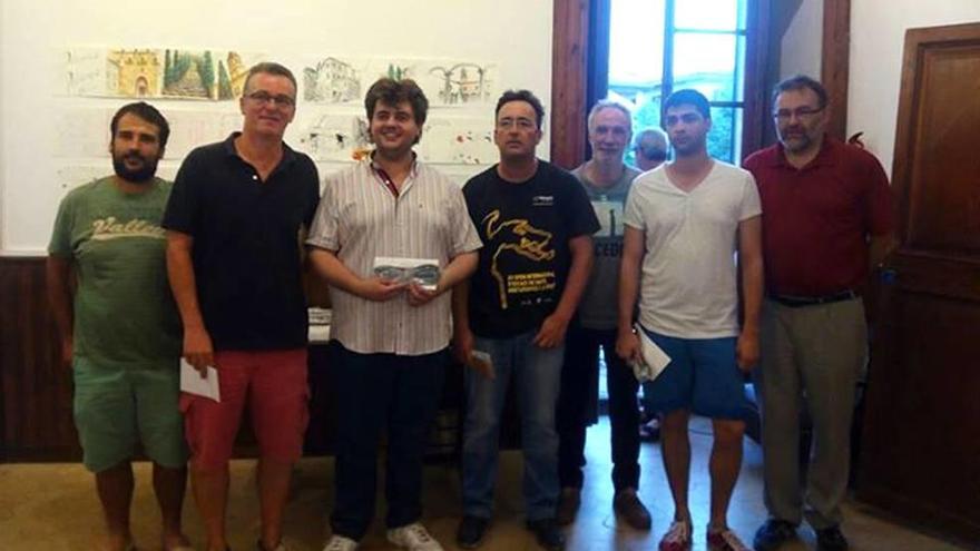 Los ganadores del torneo disputado en Pollença.