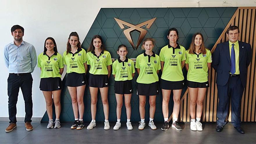 El equipo femenino de tenis de mesa logra patrocinio | LNE