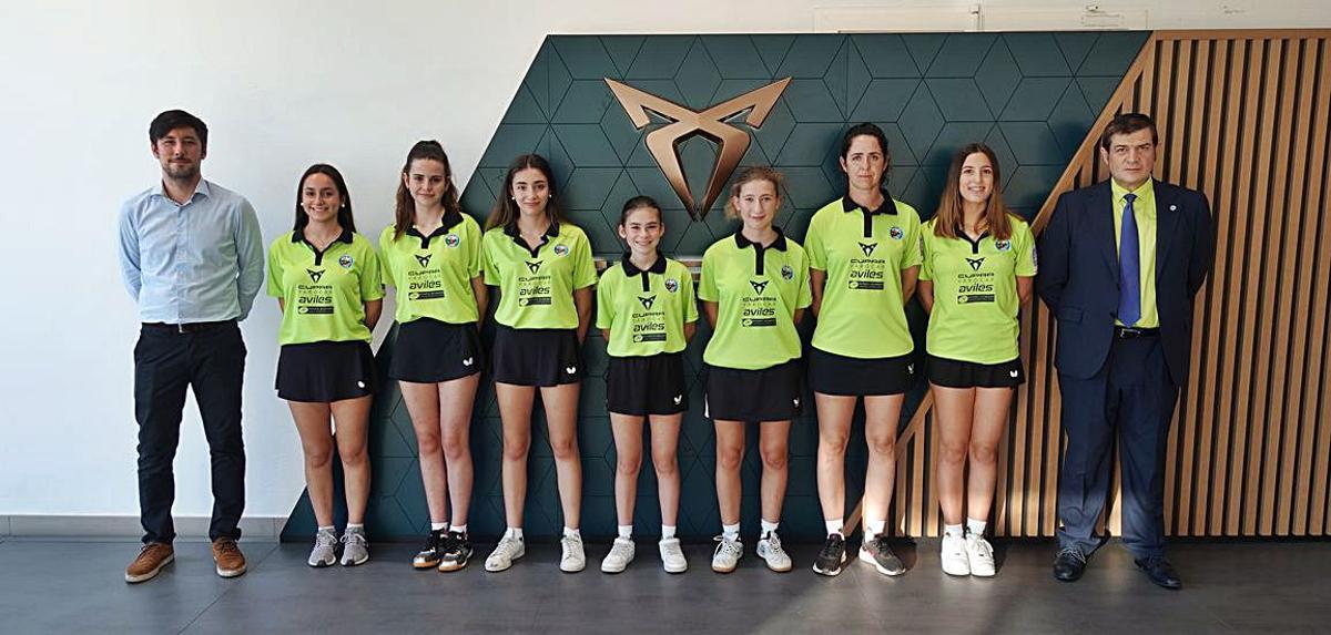 El equipo femenino de tenis de mesa logra patrocinio | LNE