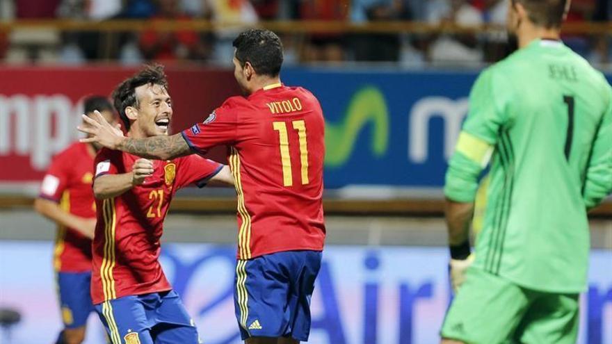 España golea 8-0 a Liechtenstein en su primer paso hacia Rusia