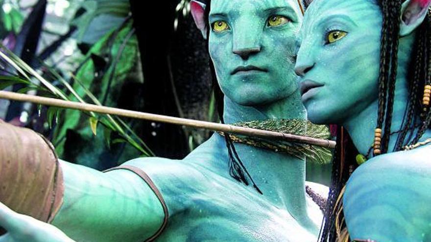 Escena de &#039;Avatar&#039;, el gran espectáculo de cine en 3D del último lustro. / l.o