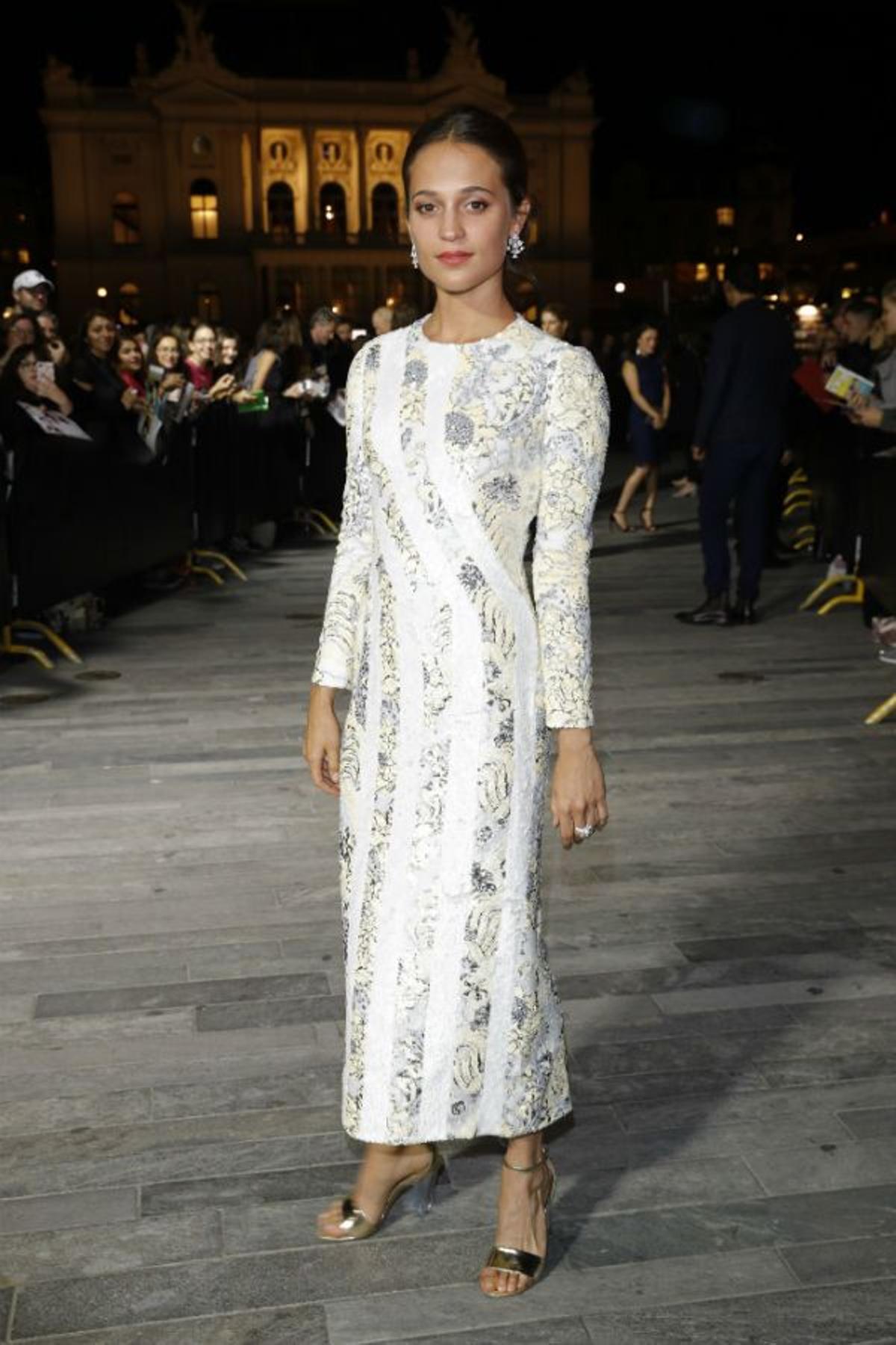 Alicia Vikander, de Louis Vuitton en el Festival de Zurich