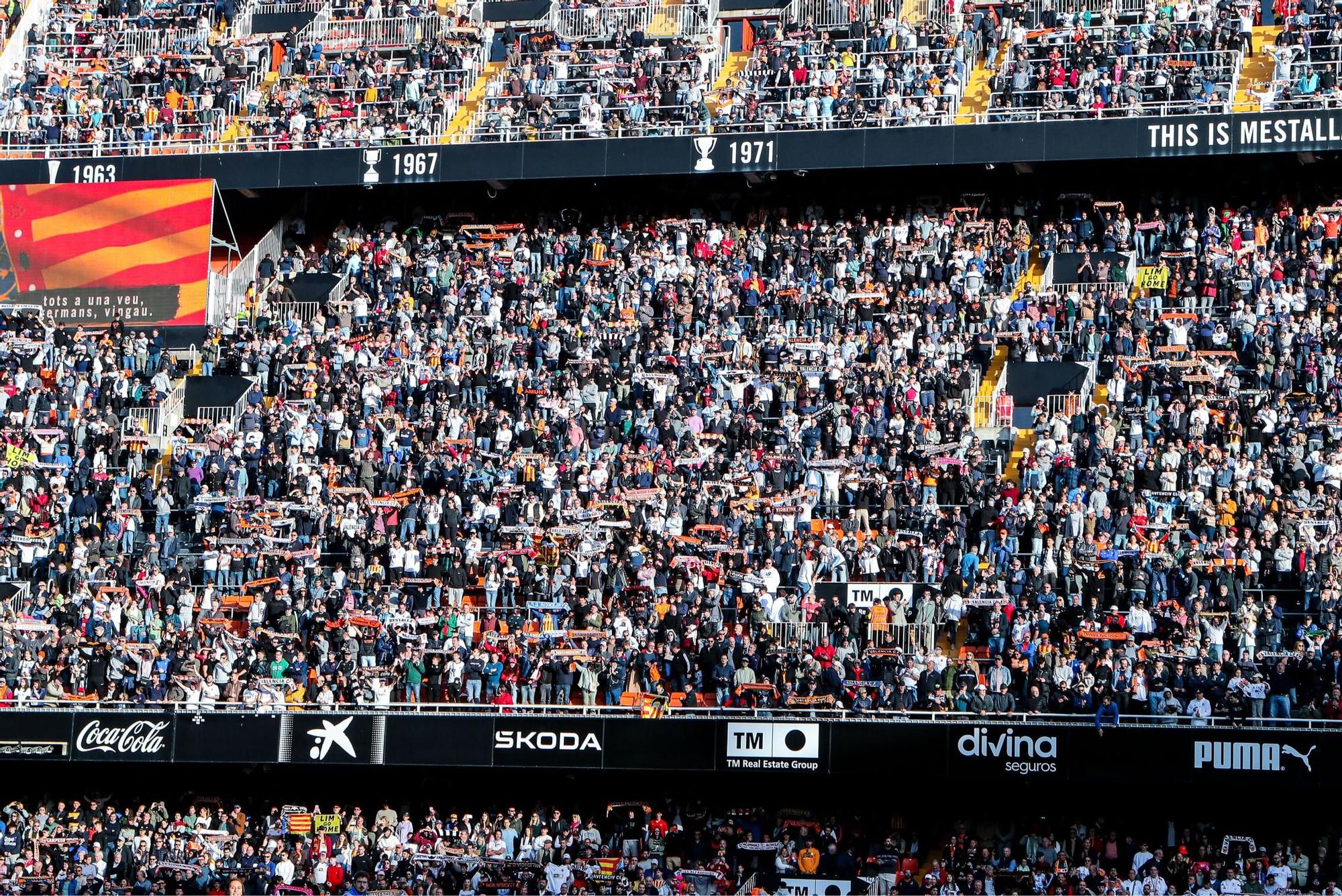 Las mejores imágenes del Valencia-Celta