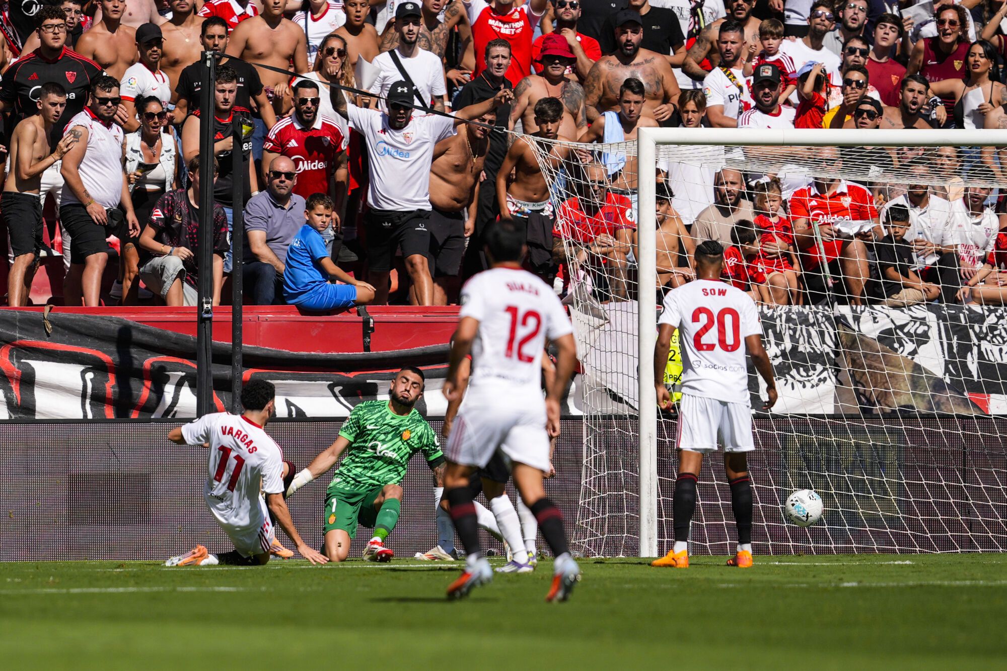 Sevilla FC - Mallorca en el estadio Ramón Sánchez-Pizjuán