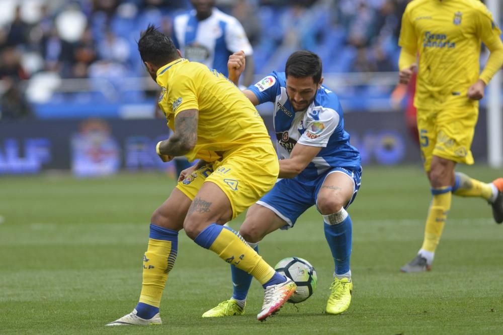 El Dépor empata ante Las Palmas en Riazor