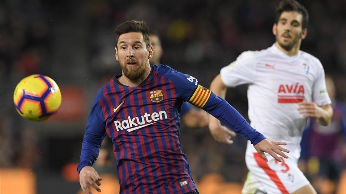 Messi entró menos en juego ante el Eibar, pero, como siempre, fue decisivo