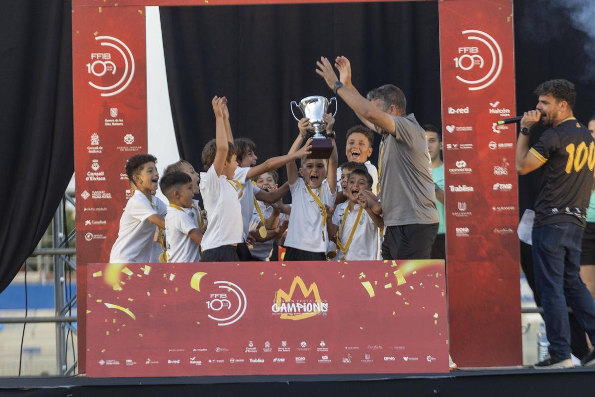 ‘Gran Festa dels Campions’ de fútbol base de Mallorca, temporada 2025-26