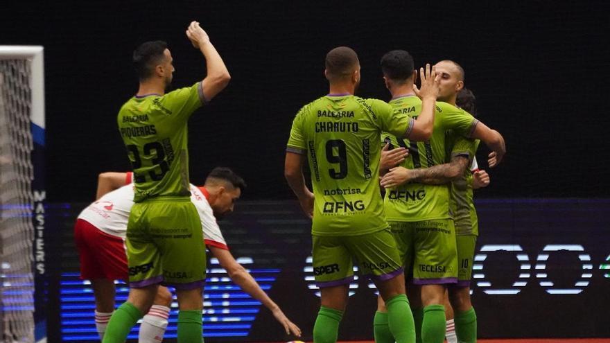 El Palma Futsal cierra su pretemporada con una gran victoria ante el Benfica