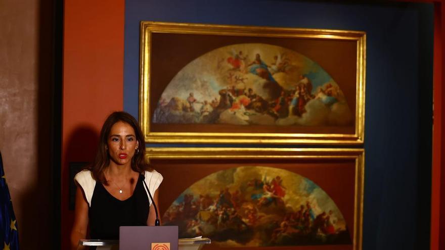 Dos bocetos de la 'Regina Martyrum' se incorporan a la exposición de Goya en la Aljafería