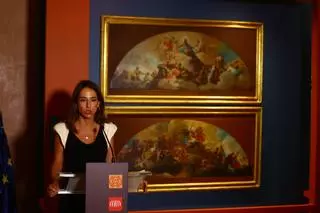 Dos bocetos de la 'Regina Martyrum' se incorporan a la exposición de Goya en la Aljafería