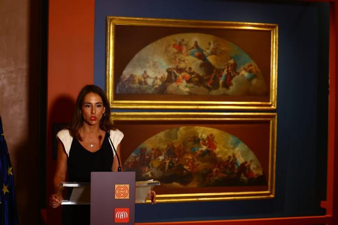 Dos bocetos de la 'Regina Martyrum' se incorporan a la exposición de Goya en la Aljafería