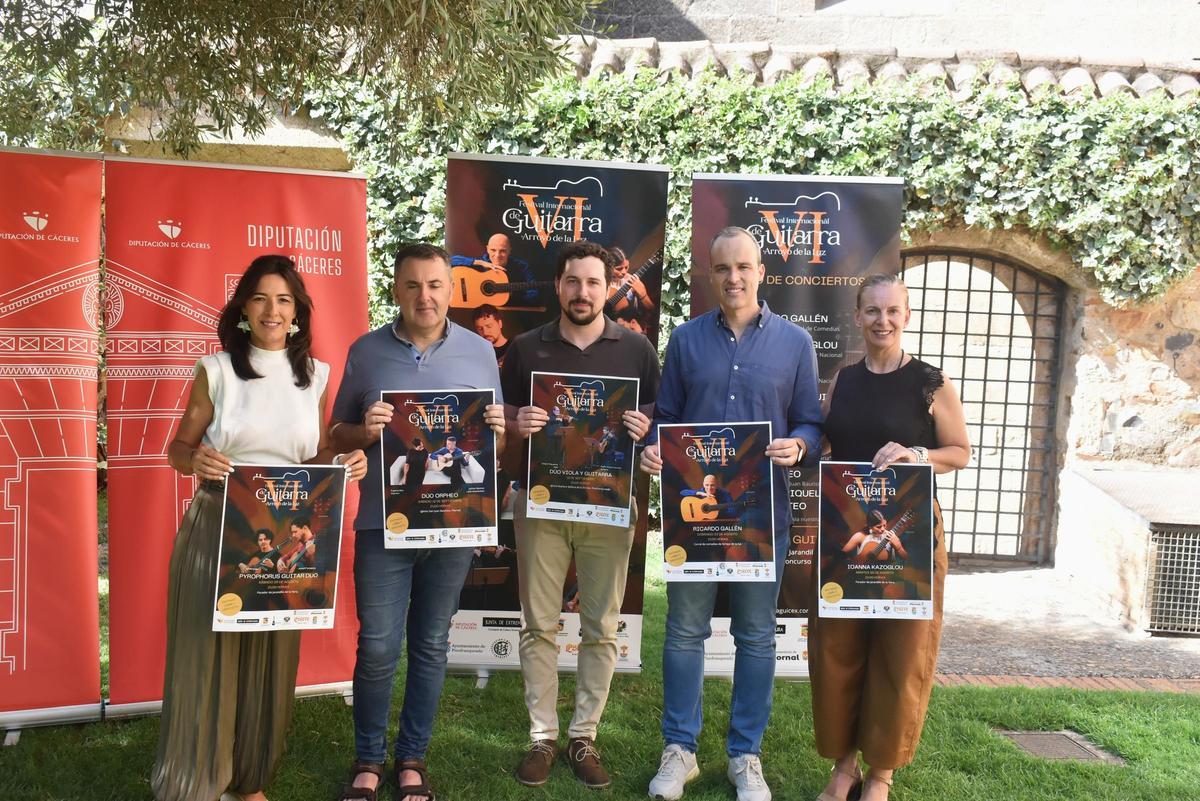 Galería | Las imágenes de la presentación del VI Festival de Guitarra de Arroyo de la Luz