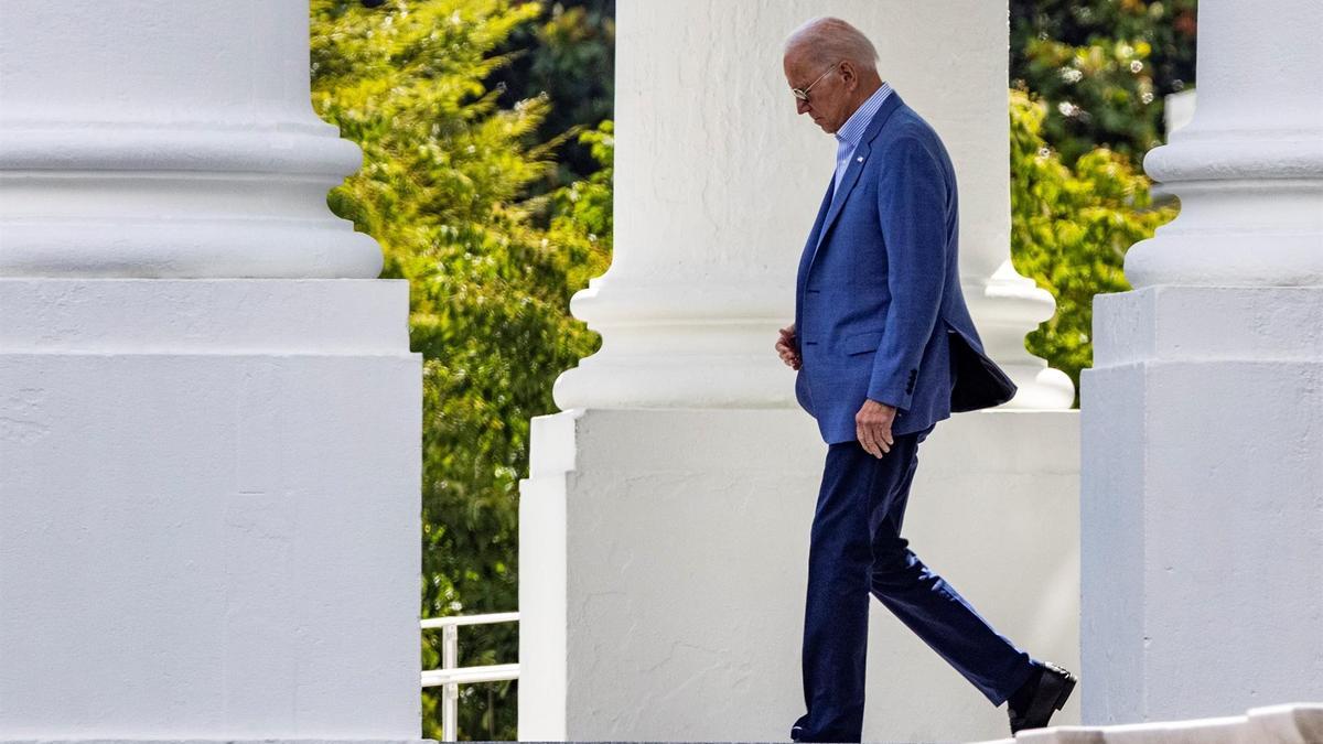 Biden abandona este sábado la Casa Blanca con destino a Michigan.
