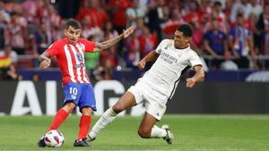 Bellingham entra a Correa en el derbi entre el Real Madrid y el Atlético