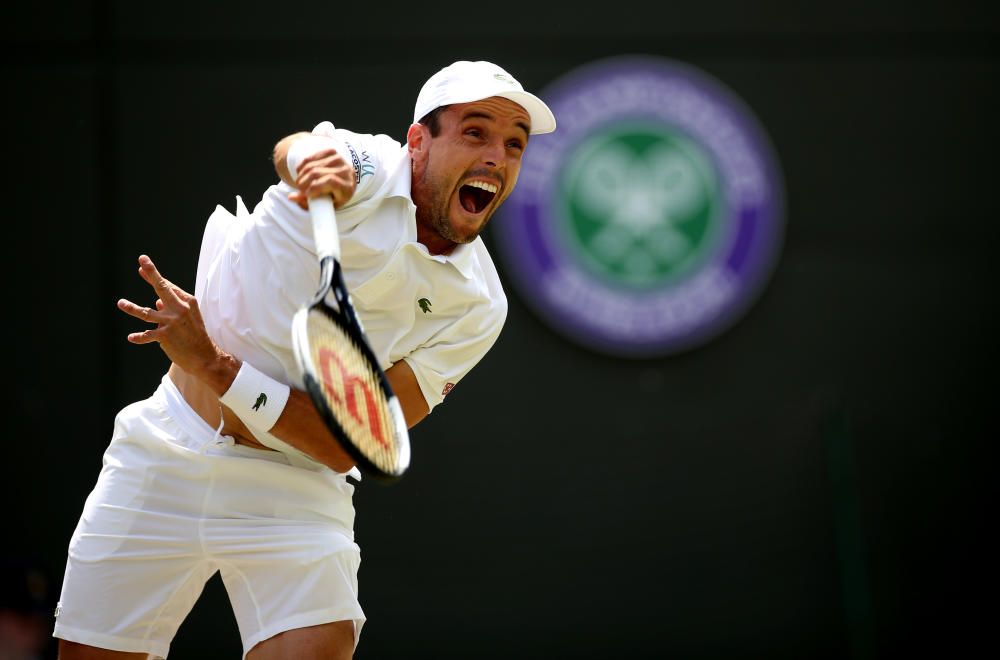 Roberto Bautista, a semifinales de Wimbledon tras vencer a Pella