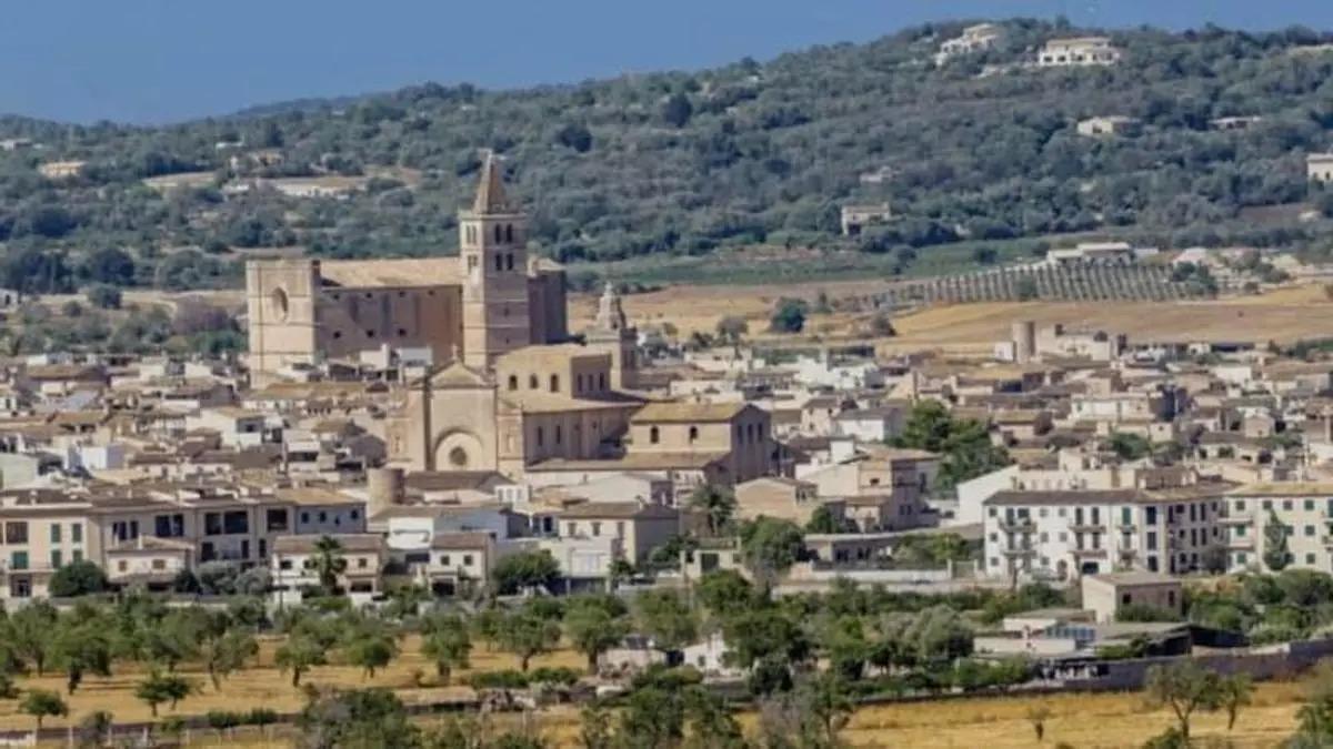 Vista general de Porreres donde la denunciada ocupó una vivienda en mayo de 2024