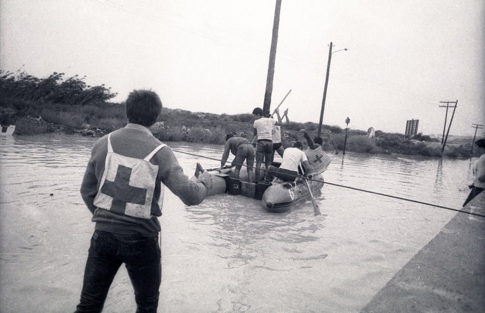 Se cumplen 37 años de una de las riadas más catastróficas de Alicante.