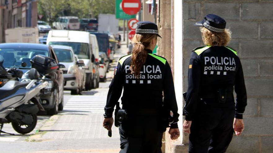 Una patrulla de la Policia Local de Manresa