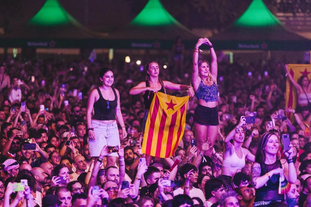 Público en el concierto de La Gossa Sorda.