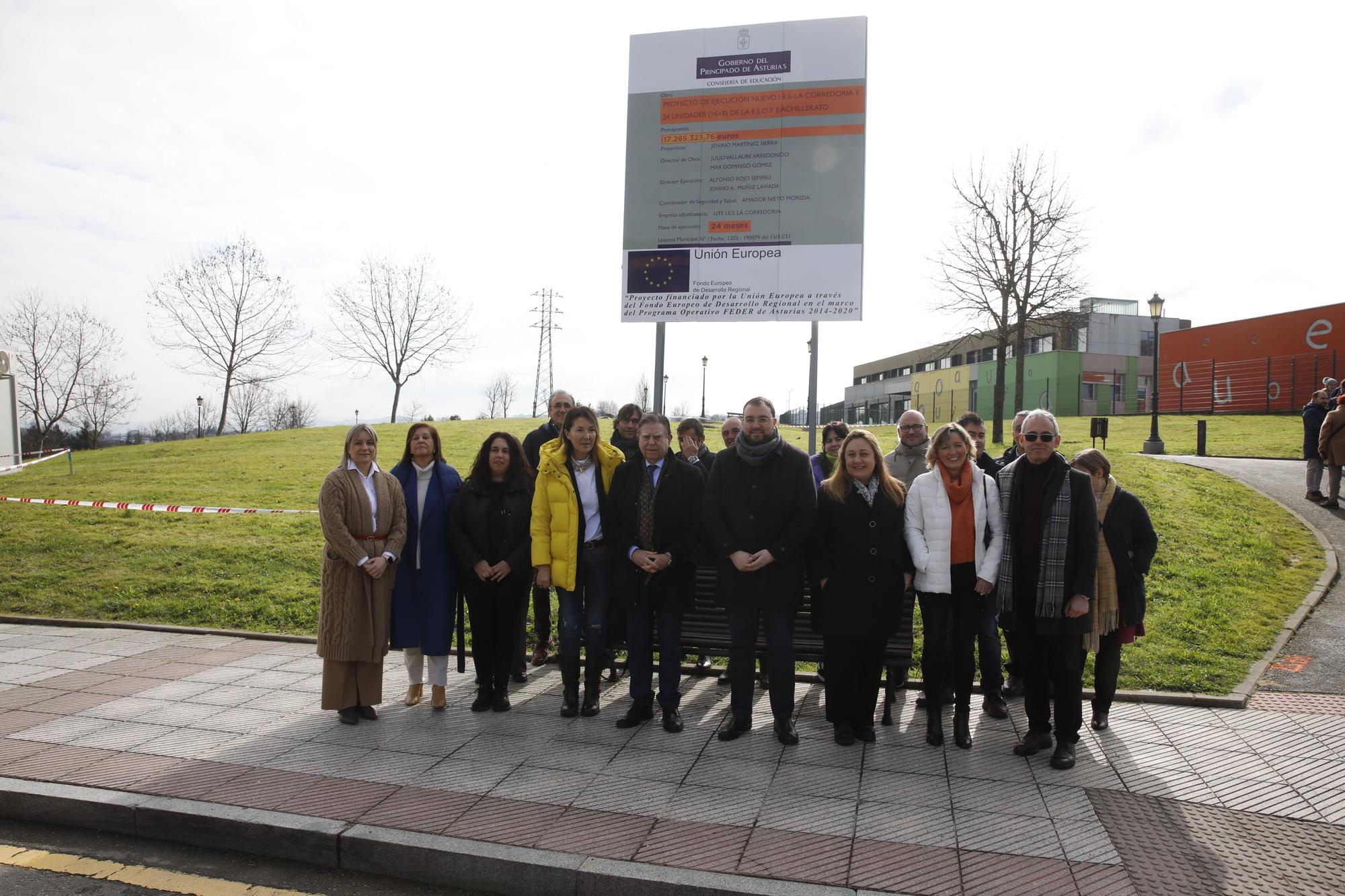 EN IMÁGENES: Inauguración de las obras del IES La Corredoria