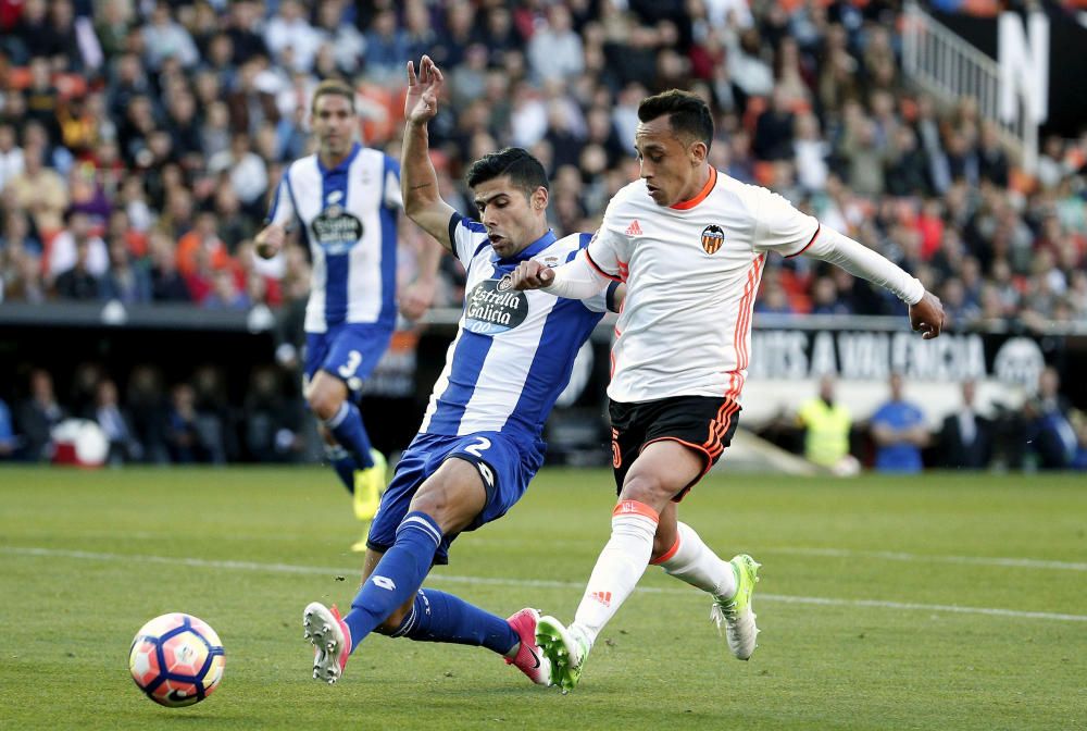 Valencia - Deportivo, en imágenes