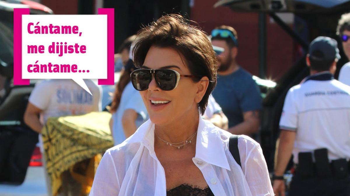 Kris Jenner en Portofino