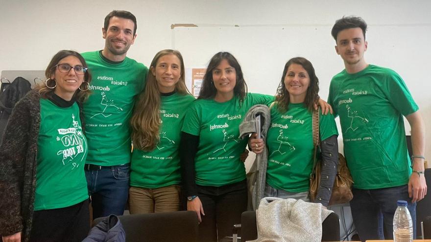 El IES Sant Marçal recibe al conseller Vera en camiseta verde