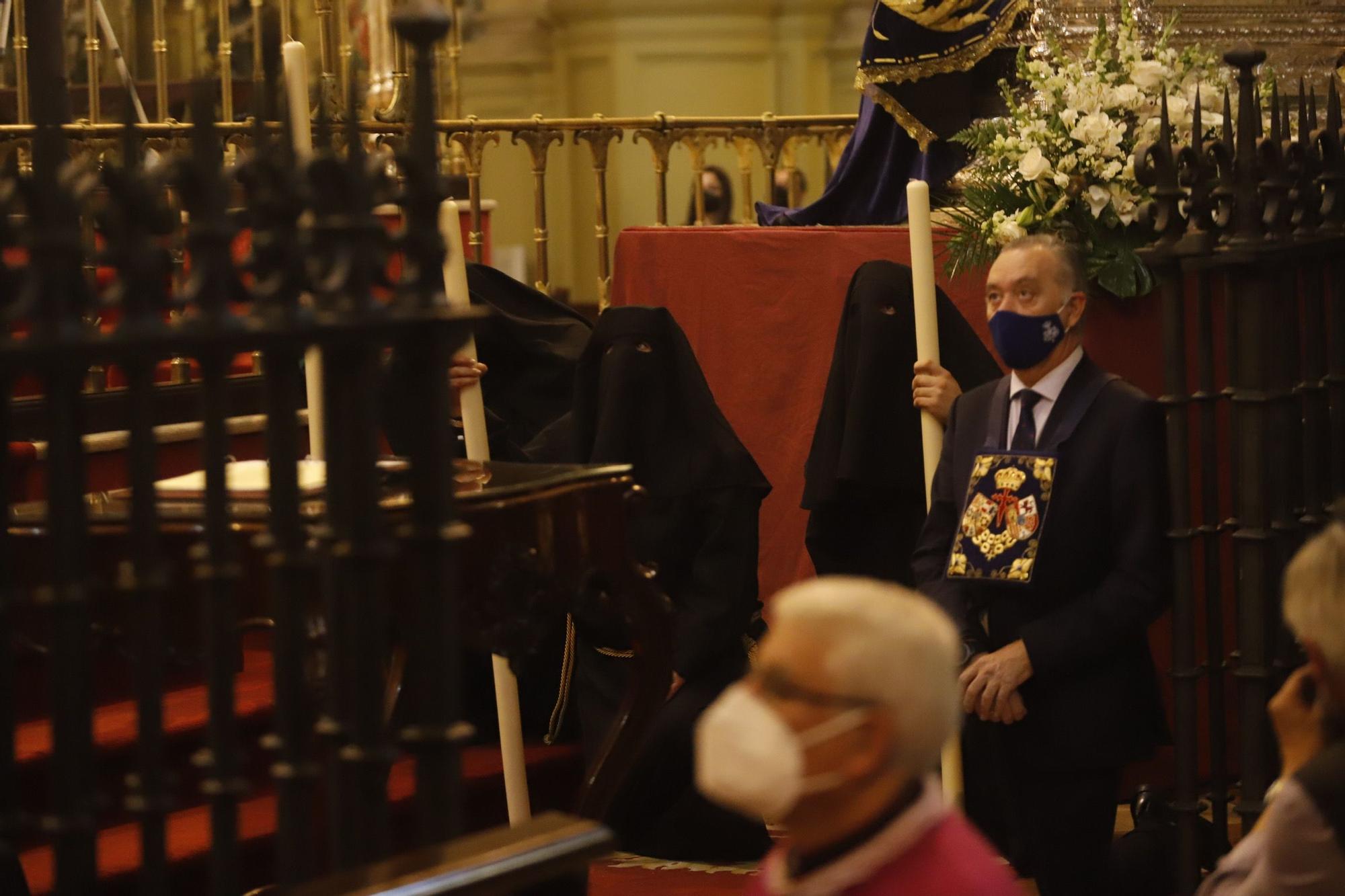 Acto de liberación de tres presos por El Rico en la Catedral