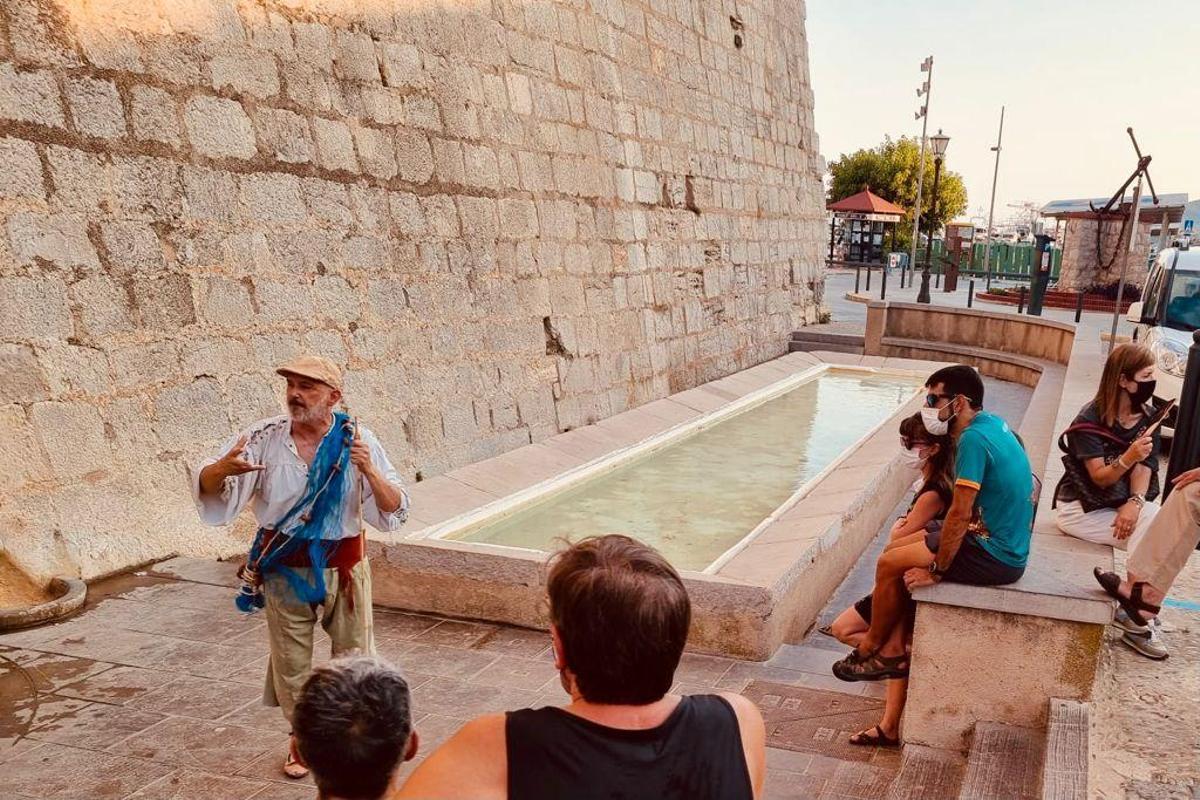 Visitas de turistas.