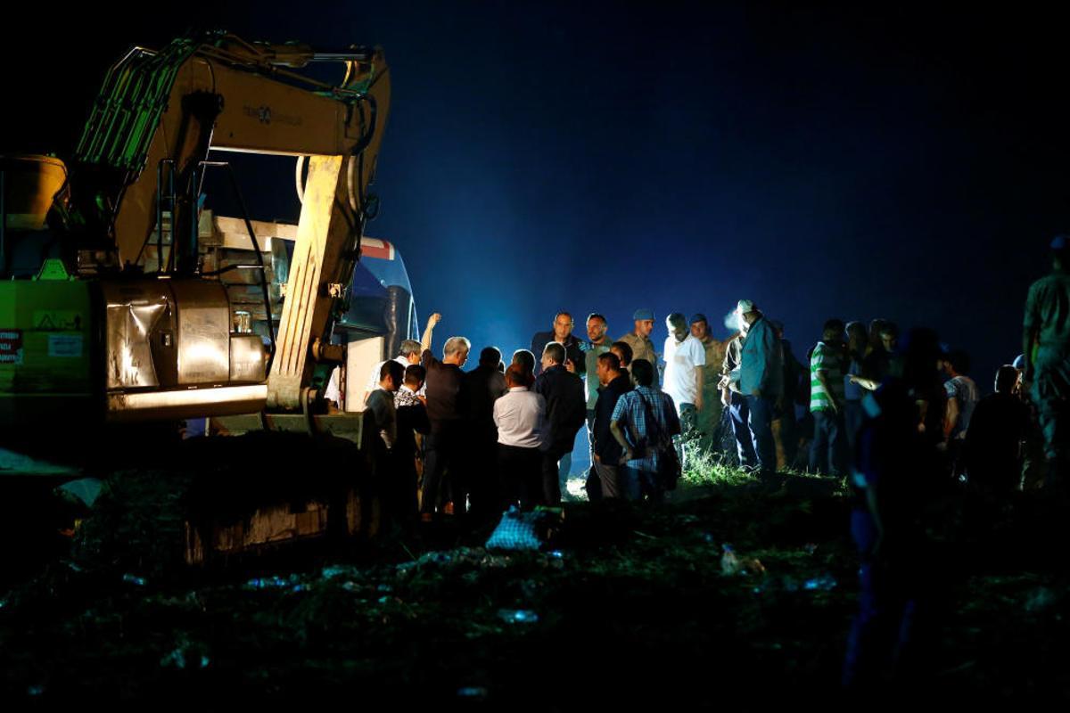 Accident de tren a Turquia Accident de tren a Turquia