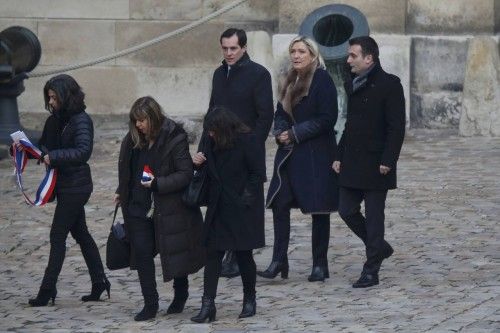 Homenaje a las víctimas del 13-N en París