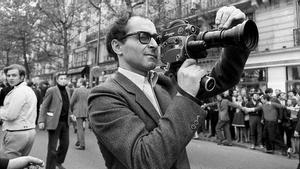 El cineasta francés Jean-Luc Godard.