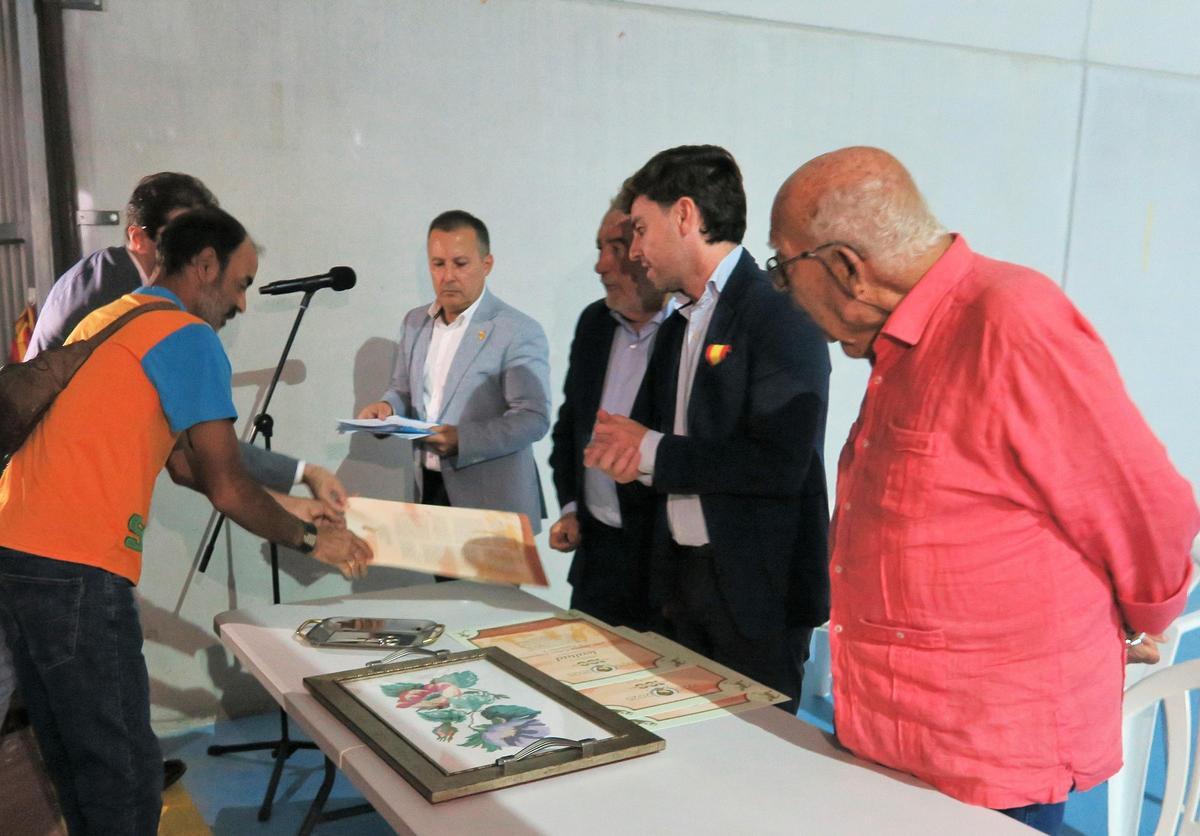 Entrega de diplomas.