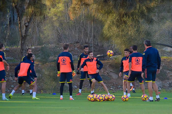 Entrenamiento de la UDLP en Las Burras