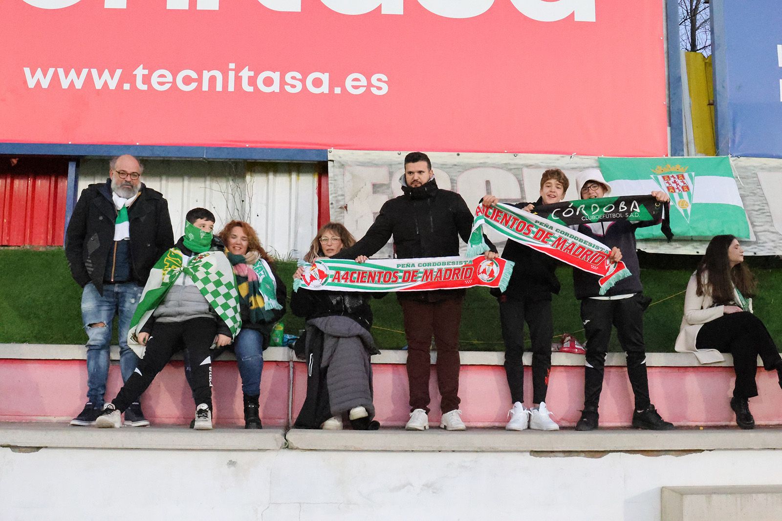 Las imágenes de la afición en el Sanse - Córdoba CF