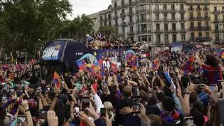 El Barça ya estudia cuándo hacer la rúa de campeón