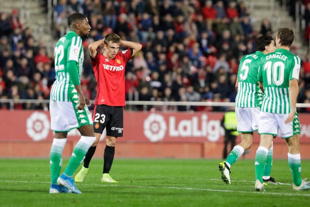 El RCD Mallorca también falla en casas contra el Betis