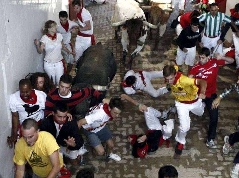 Último encierro de las Fiestas de San Fermín 2015