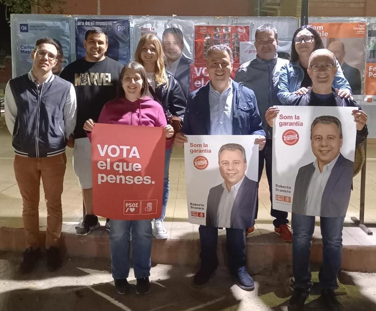 Primeros actos de campaña en la Costera y la Vall Primeros actos de campaña en la Costera y la Vall