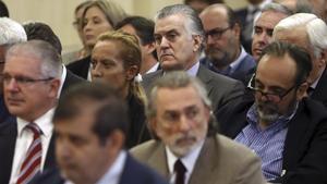 Imagen correspondiente al inicio del juicio al caso Gürtel.