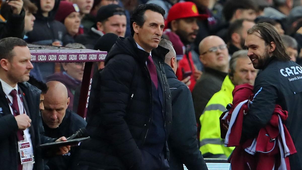 Unai Emery debuta con el Aston Villa