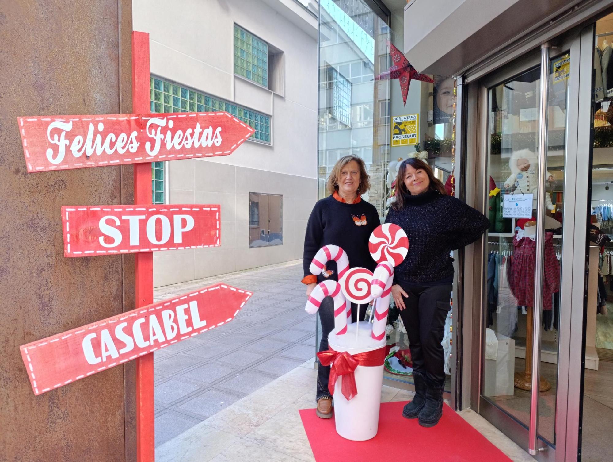 El adorno navideño que une a los comercios de la Pola